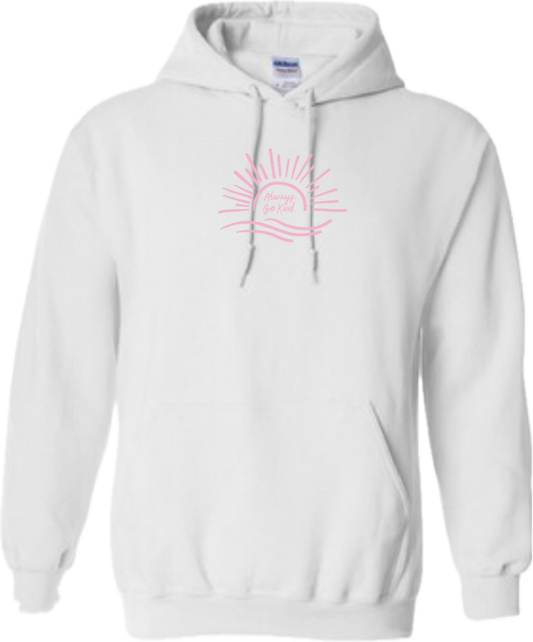Always Be Kind Hoodie - White