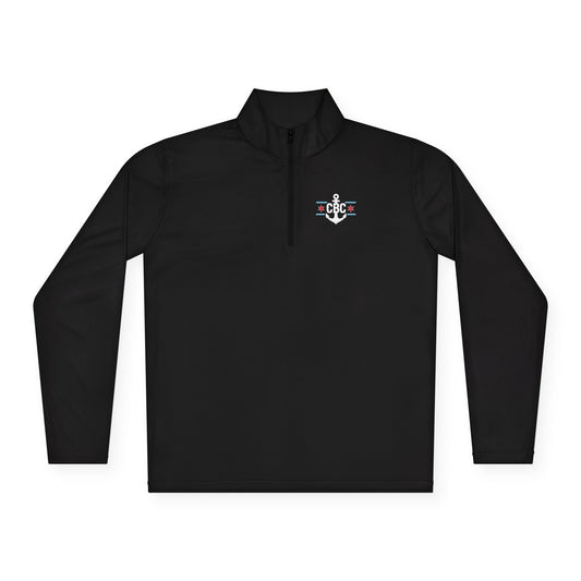 Chicago Boat Crew Quarterzip - Black