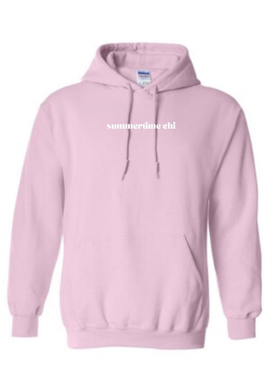 Summertime Chi Hoodie - Pink